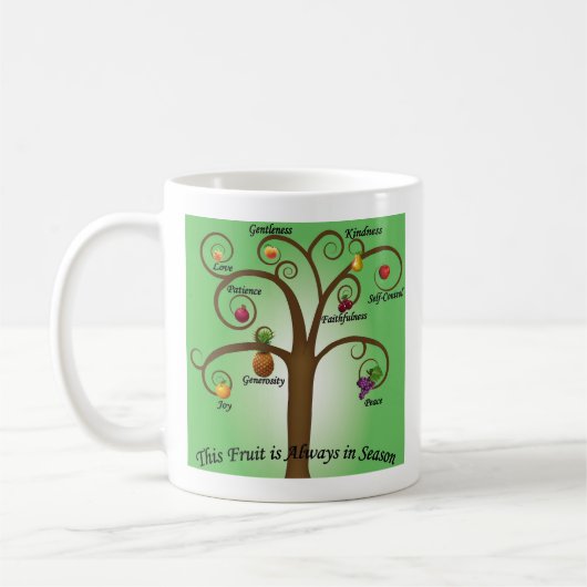 Mug Musique d'arbre de la compassion (Gauche)