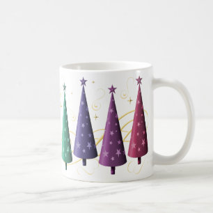 Mug Musique d'arbre de Noël moderne