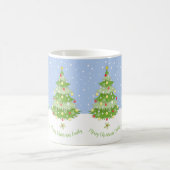Mug Musique d'arbre de Noël personnalisée (Centre)