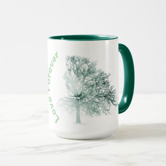 Mug Musique d'arbre pour femmes (Devant droit)