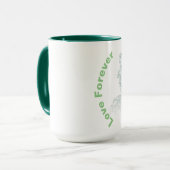 Mug Musique d'arbre pour femmes (Devant gauche)