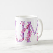 Mug Musique d'art de la mère de l'orchidée (Devant droit)