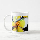 Mug Musique d'art floral Frangipani (Gauche)