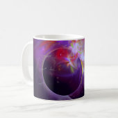 Mug Musique d'art fractal (Devant gauche)