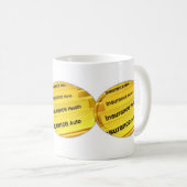 Mug Musique d'assurance (Devant droit)