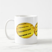Mug Musique d'assurance (Gauche)