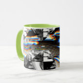 Mug Musique d'attaque arc-en-ciel (Devant gauche)