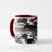 Mug Musique d'attaque arc-en-ciel (Devant gauche)
