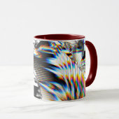 Mug Musique d'attaque arc-en-ciel (Devant droit)