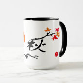 Mug Musique d'automne (Devant droit)