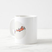 Mug Musique d'avion (Devant gauche)