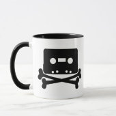Mug Musique de bande crâne (Gauche)