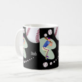 Mug Musique de baseball (Devant gauche)