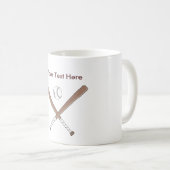 Mug Musique de baseball personnalisée (Devant droit)