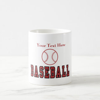 Mug Musique de baseball personnalisée