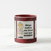 Mug Musique de Bingo amusante (Centre)