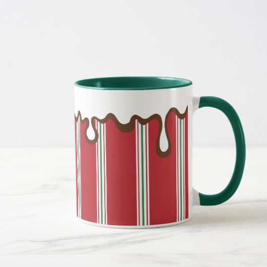 Mug Musique de cacao de Noël (Droite)