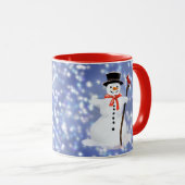 Mug Musique de cacao Snowman (Devant droit)