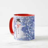 Mug Musique de cacao Snowman (Devant gauche)