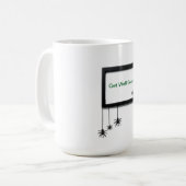Mug Musique de cadre d'Halloween (Devant gauche)