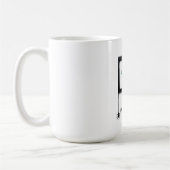 Mug Musique de cadre d'Halloween (Gauche)