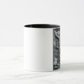 Mug Musique de café 3D Treeman noir et blanc (Centre)