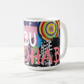 Mug Musique de café ABU DHABI (Devant droit)