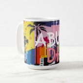 Mug Musique de café ABU DHABI (Devant gauche)