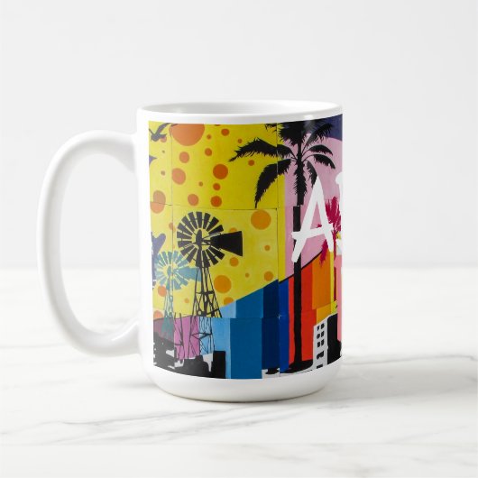 Mug Musique de café ABU DHABI (Gauche)