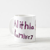 Mug Musique de café Alithia Ramirez (Devant gauche)
