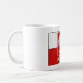 Mug Musique de café au logo polonais (Gauche)