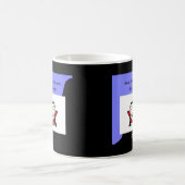 Mug Musique de café d'Halloween Vamptastic (Centre)