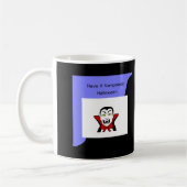 Mug Musique de café d'Halloween Vamptastic (Gauche)