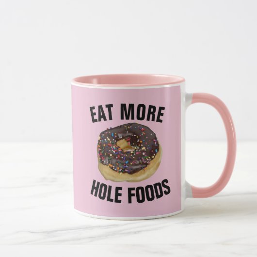 Mug MUSIQUE DE CAFÉ DONUT Funny (Droite)