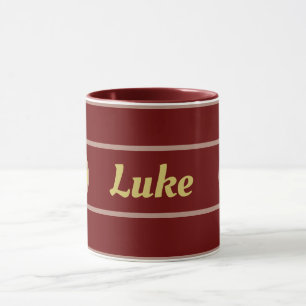 Mug Musique de café Monogram