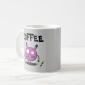MUG MUSIQUE DE CAFÉ MONSTER FUNNY (Devant gauche)