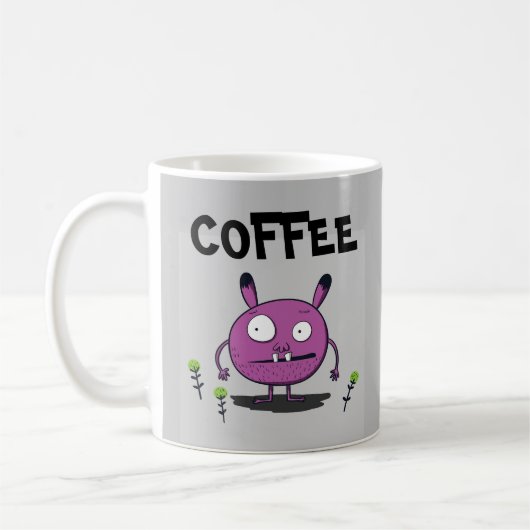 MUG MUSIQUE DE CAFÉ MONSTER FUNNY (Gauche)
