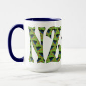 Mug Musique de café néo-zélandaise (Gauche)