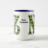Mug Musique de café néo-zélandaise (Centre)