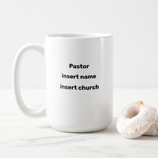 Mug Musique de café pasteur (Avec donut)