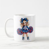 Mug Musique de café pom-pom girl (Gauche)
