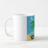 Mug Musique de café surfer (Gauche)