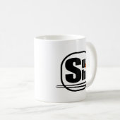Mug Musique de café Sushi (Devant droit)
