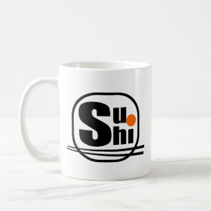 Mug Musique de café Sushi