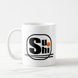 Mug Musique de café Sushi