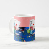 Mug Musique de carte As (Devant gauche)