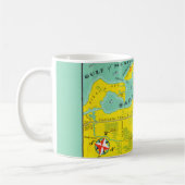 Mug Musique de carte vintage Sarasota (Gauche)