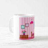 Mug Musique de chambre rose (Devant gauche)