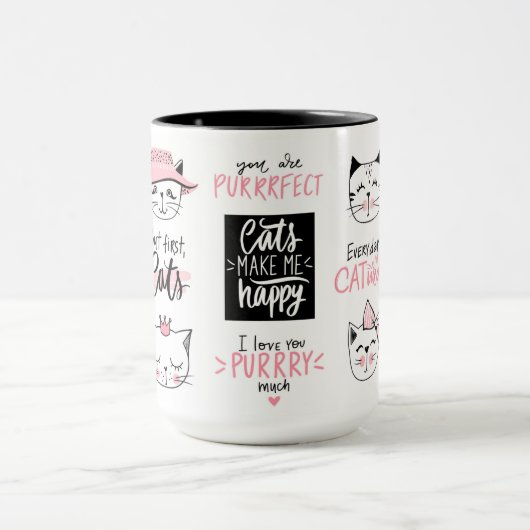 Mug Musique de chat (Centre)