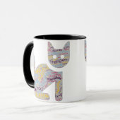 Mug Musique de chat (Devant gauche)